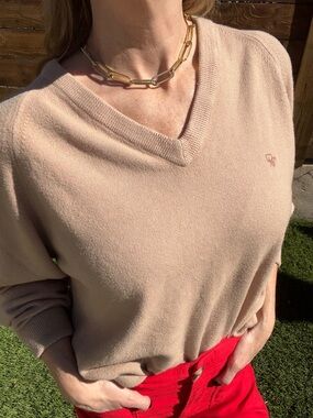 Vintage Christian Dior Monsieur v-neck pullover sweater